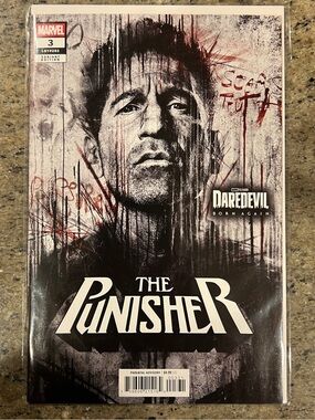 The Punisher #3 (Marvel Comics) Cover C Jon Bernthal TV Variant First Print